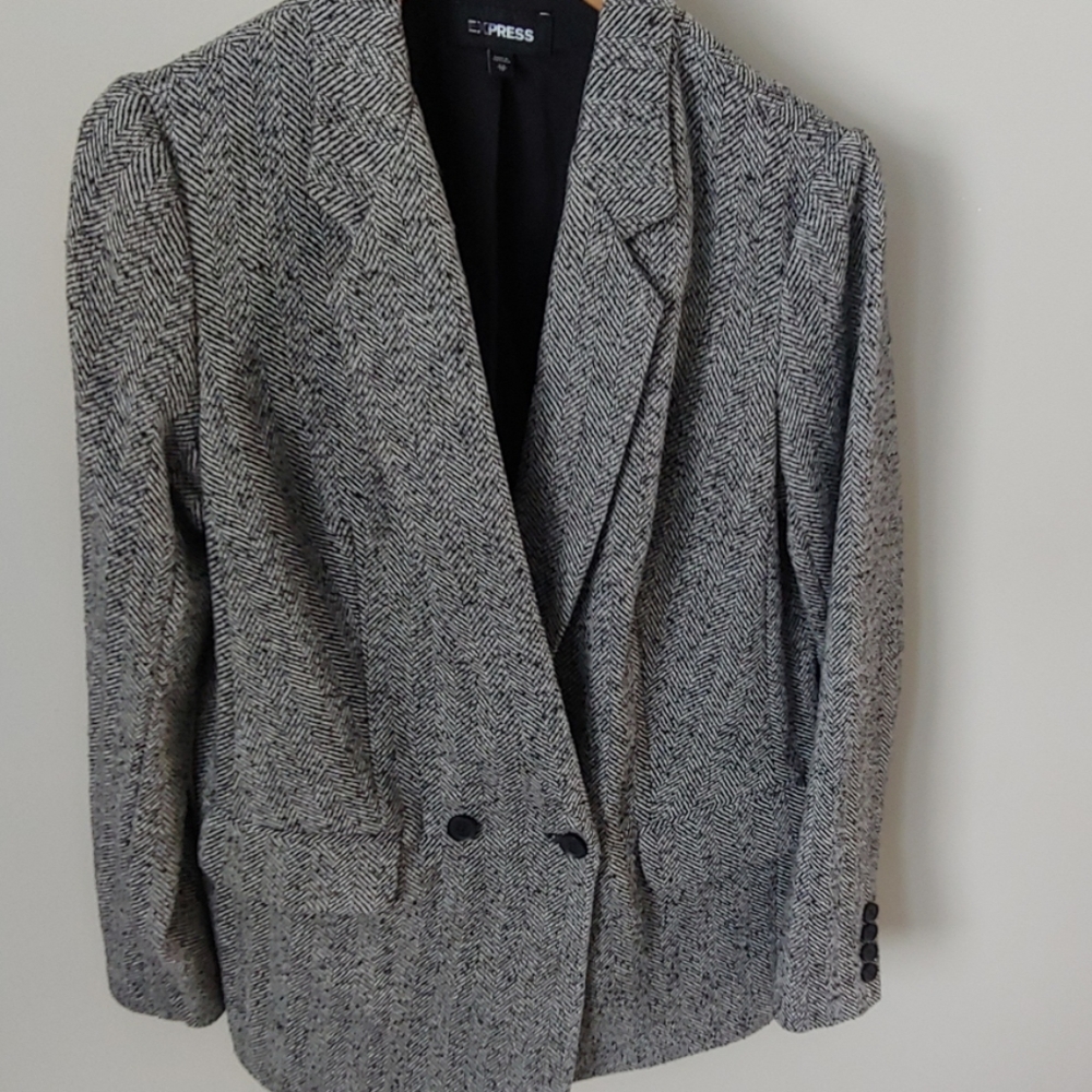 Double-breasted blazer - Picture 9 of 12